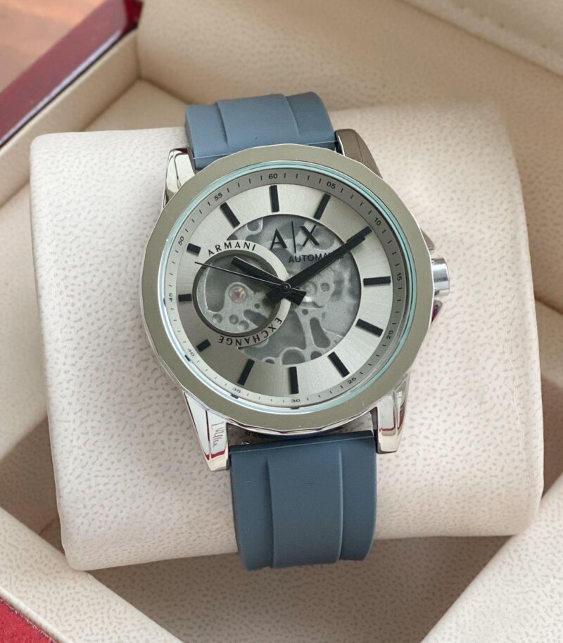 Armani Exchange Transparent Dial Timepiece