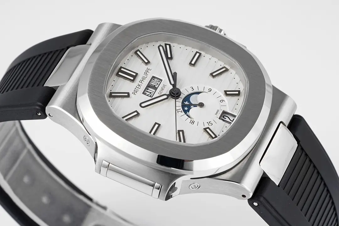 Patek Philippe Blue Nautilus Rubber Watch - gallery