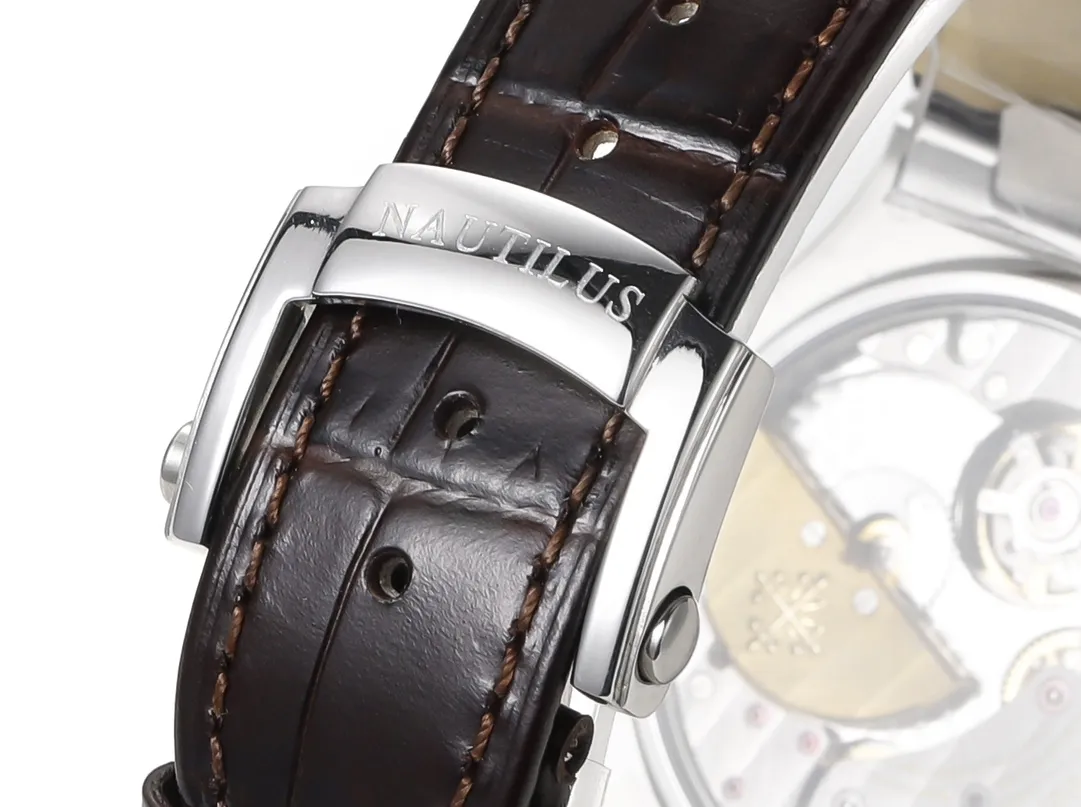 Patek Philippe Blue Nautilus Perpetual Watch - gallery