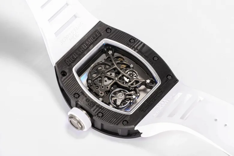 Richard Mille RM055 Black Carbon Fiber Watch - gallery