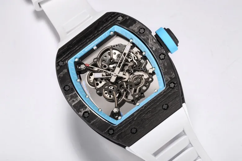 Richard Mille RM055 Black Carbon Fiber Watch - gallery
