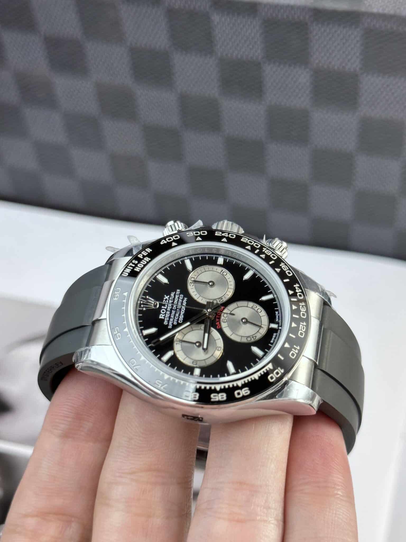 Superclone Rolex Daytona 40 mm black Dial 126519LN - gallery