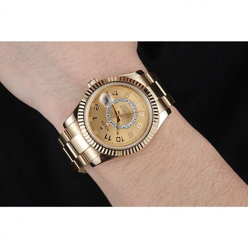 Rolex Sky-Dweller 41mm Gold Dial 80243 - gallery