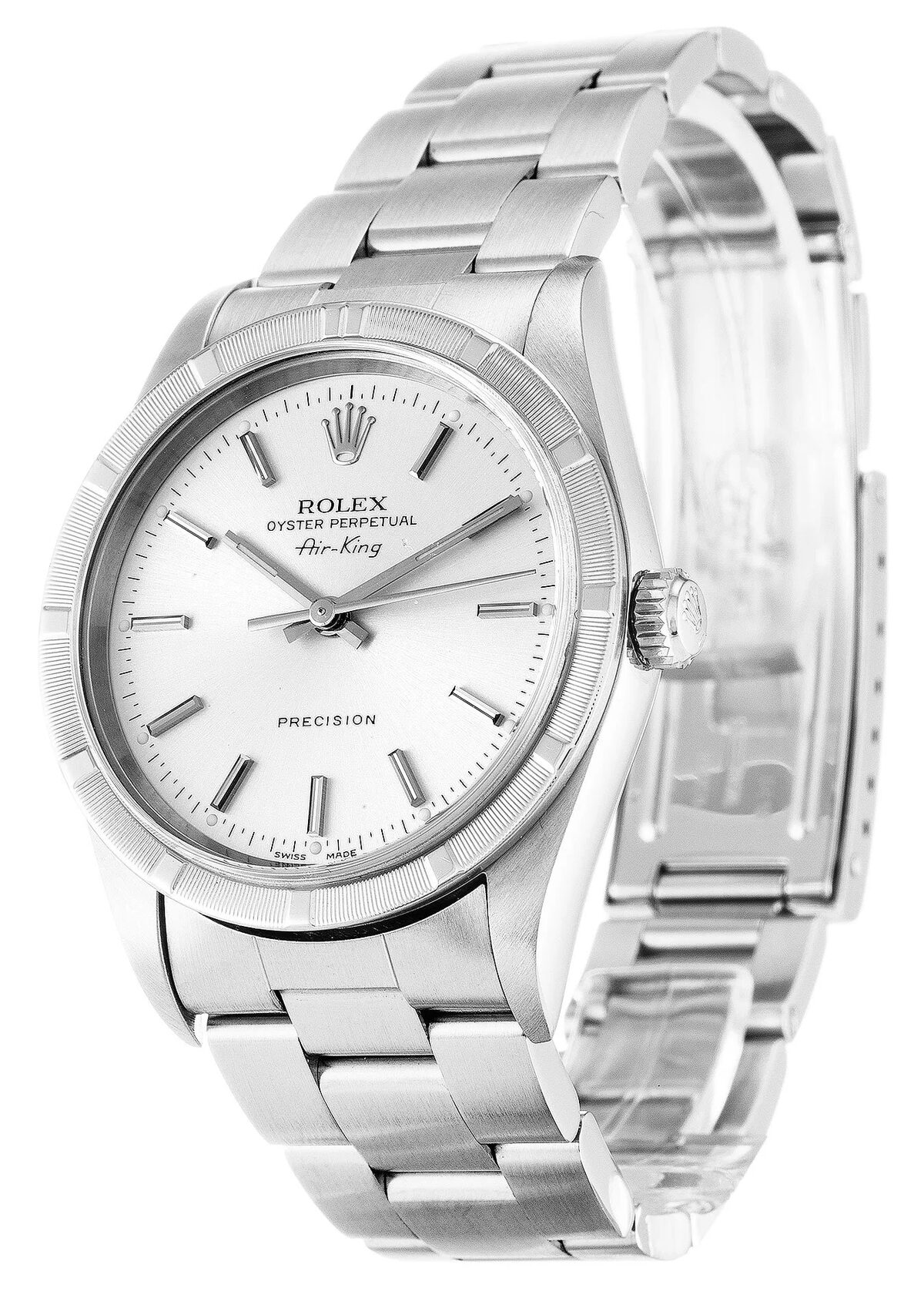 Rolex Air-King 34mm Silver Dial 14010M - gallery