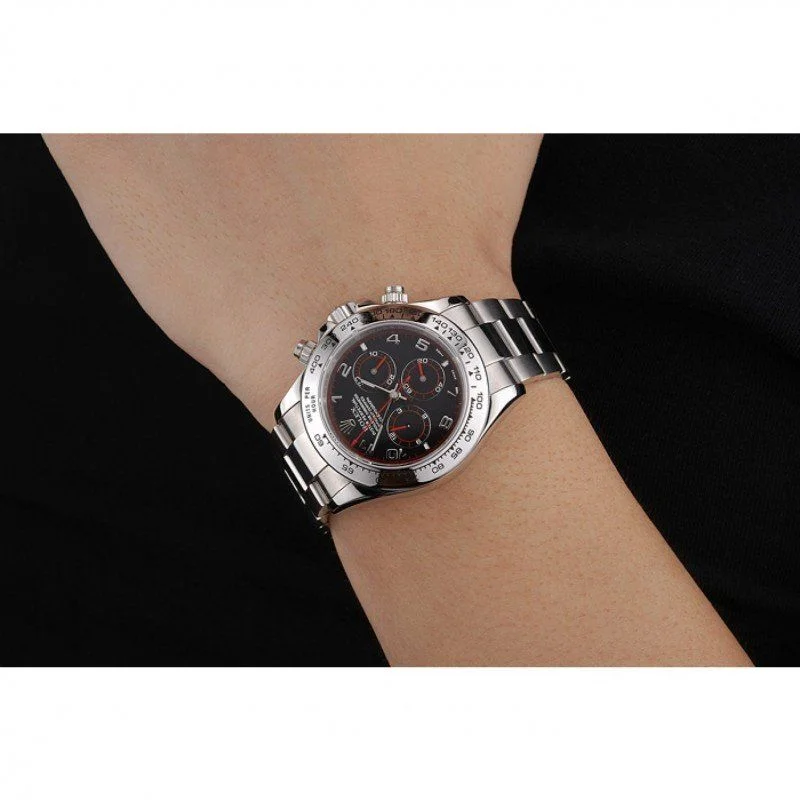 Superclone Rolex Daytona 39mm Black Dial 80296 - gallery