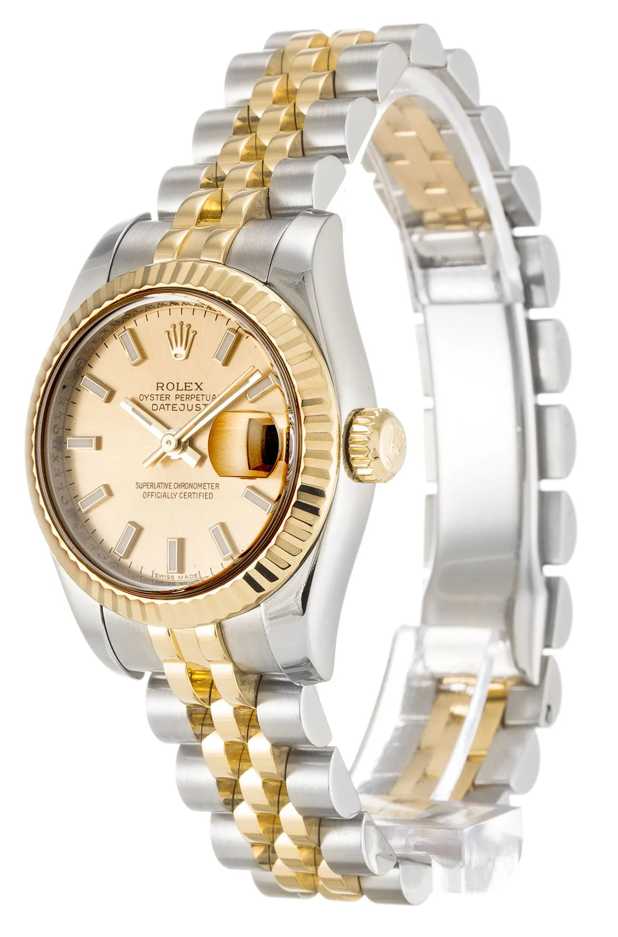 Rolex Lady-Datejust 26mm Champagne Dial 179173-3 - gallery