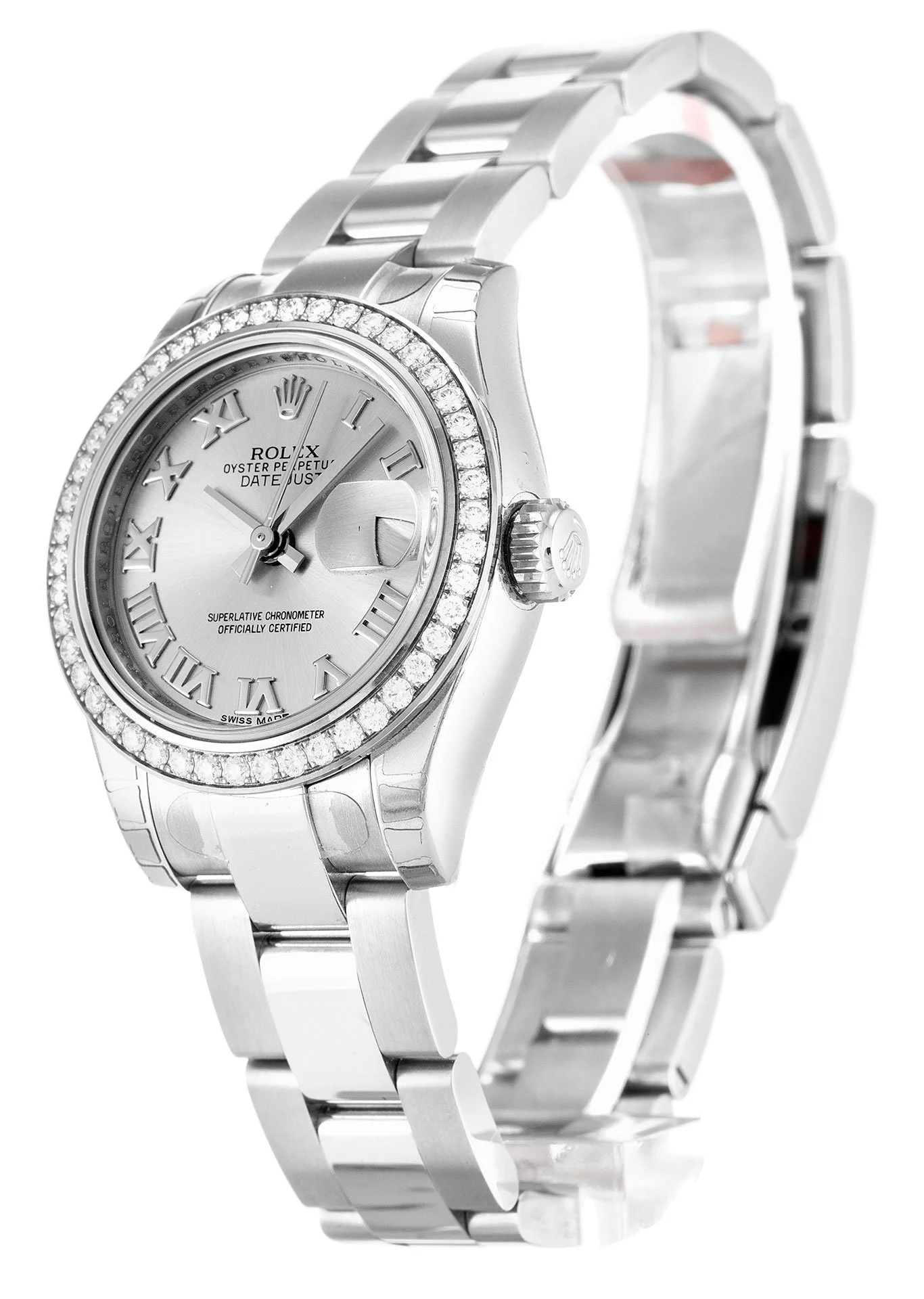 Rolex Lady-Datejust 26mm Silver Dial 179384 - gallery