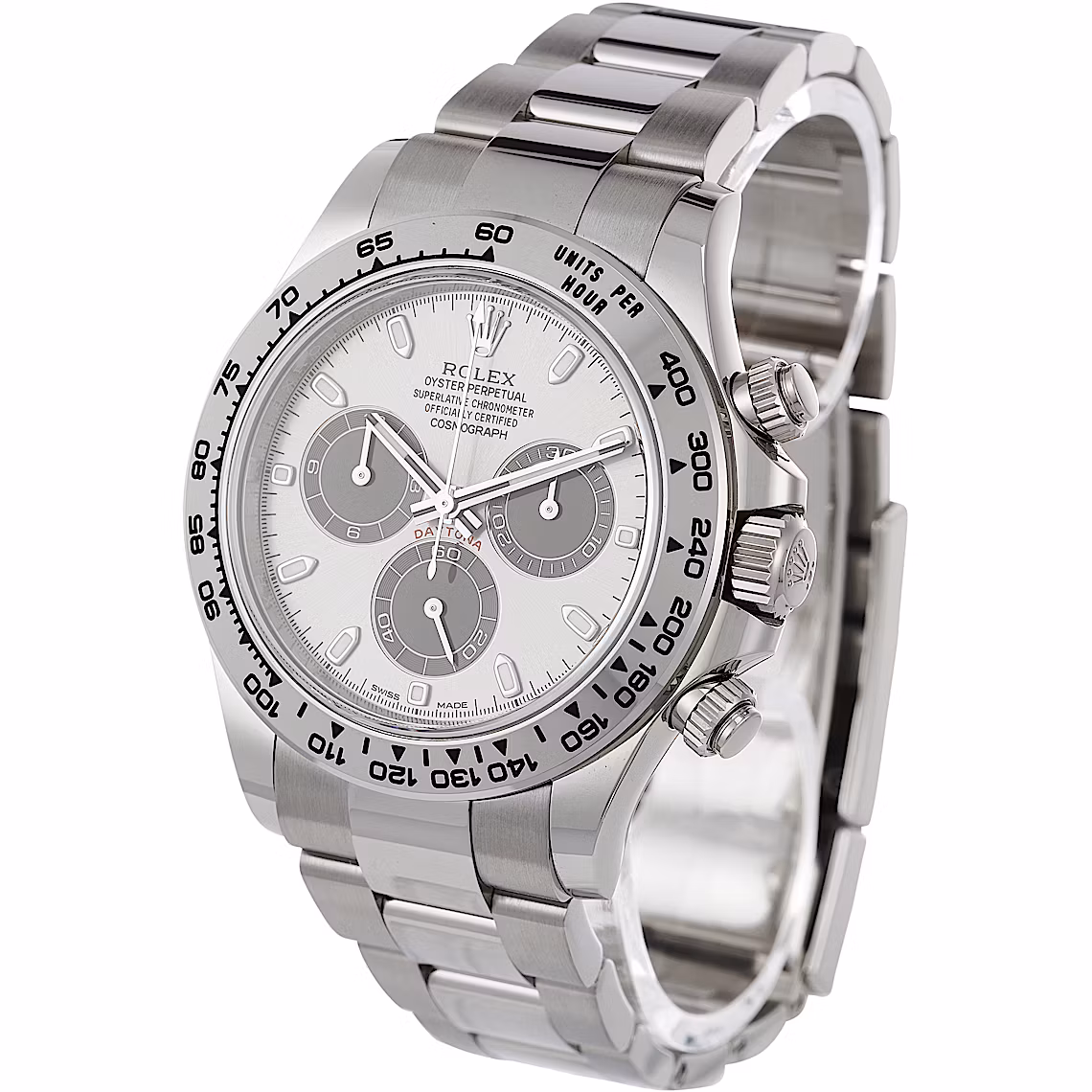 Superclone Rolex Daytona Silver Dial 116509 40mm - gallery