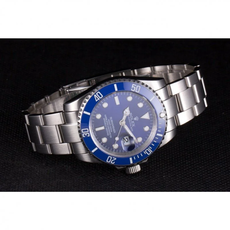 Superclone Rolex Submariner 40mm Blue Dial SRL50 - gallery