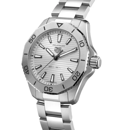 TAG Heuer Aquaracer Men Quartz Silver Stainless Steel Watch WBP1111.BA0627 - gallery