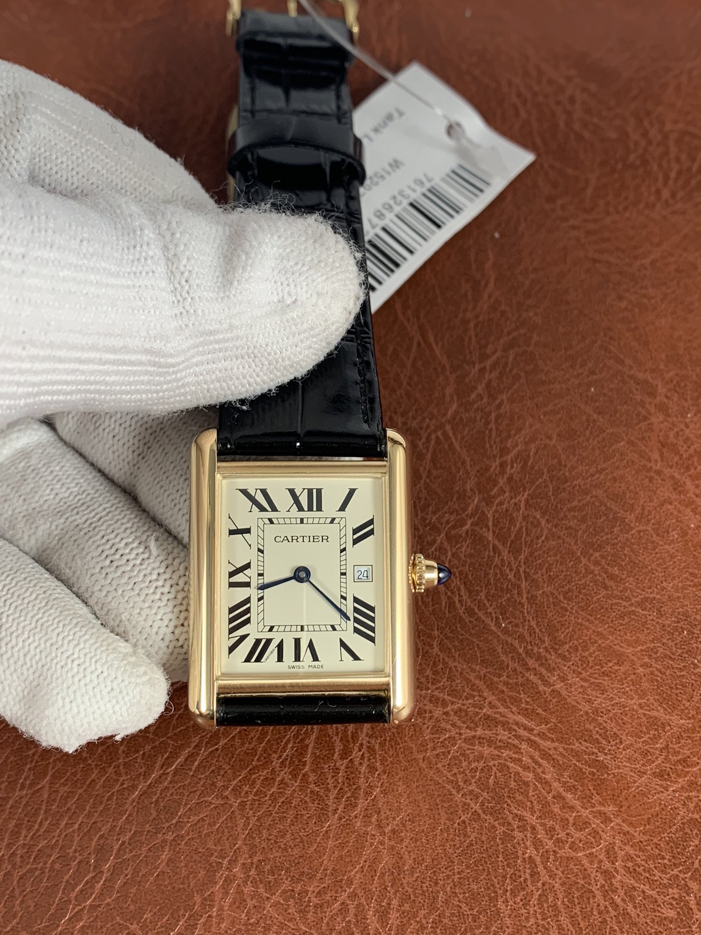 Cartier Tank Louis W1529756 Gold