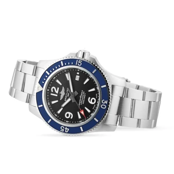 Breitling Superocean Men Automatic Black Stainless Steel Watch A173678A1B1A1 - gallery