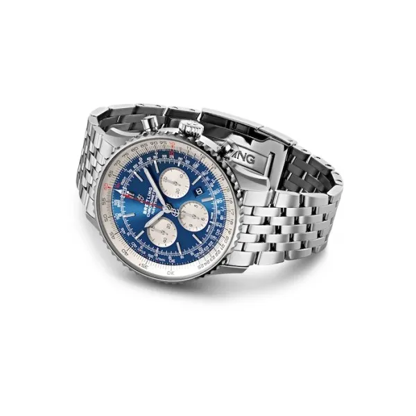 Breitling Navitimer Men Automatic Blue Stainless Steel Watch AB0127211C1A1 - gallery