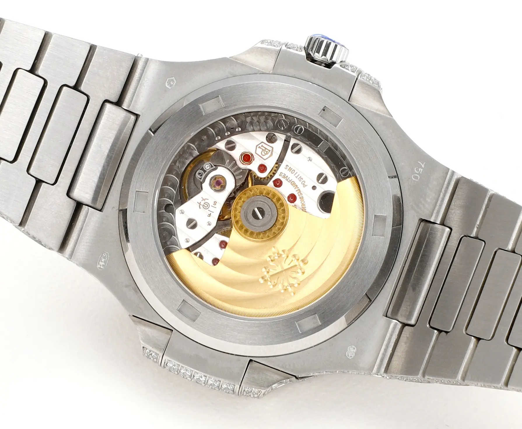 Patek Philippe Nautilus Platinum Green Watch - gallery