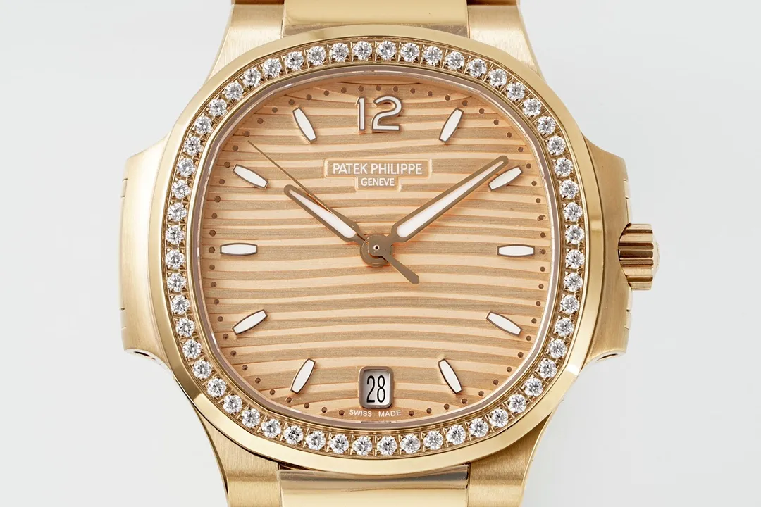 Patek Philippe Rose Gold Nautilus Watch - gallery
