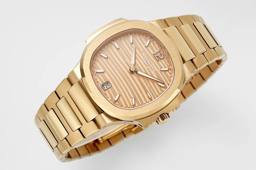 Patek Philippe Rose Gold Nautilus Watch - gallery