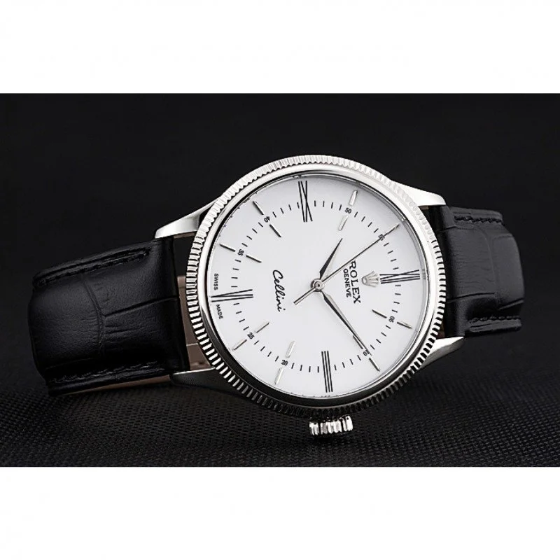 Superclone Rolex Cellini 39mm White Dial 622653 - gallery