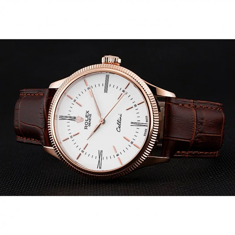 Superclone Rolex Cellini 39mm White Dial 622655 - gallery