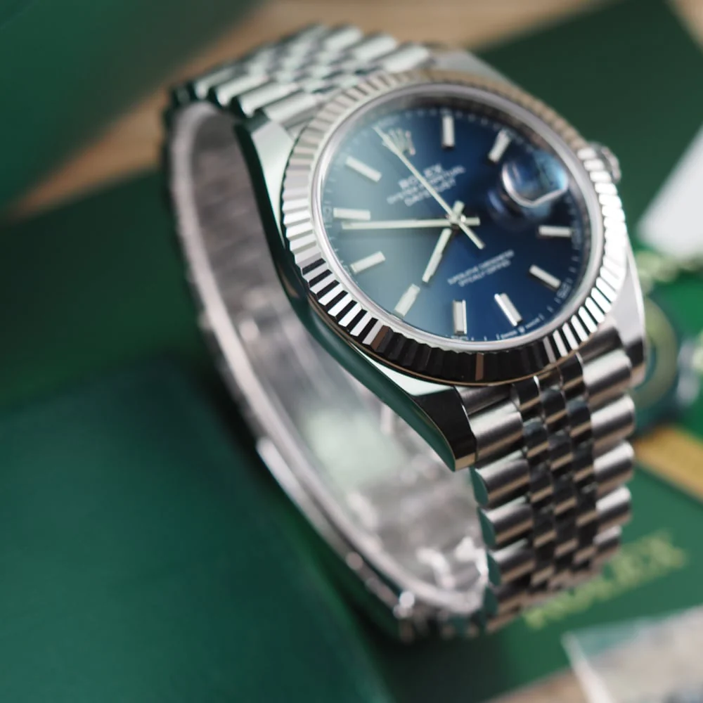 Rolex Datejust 41mm Blue Dial 126334 Jubilee - gallery