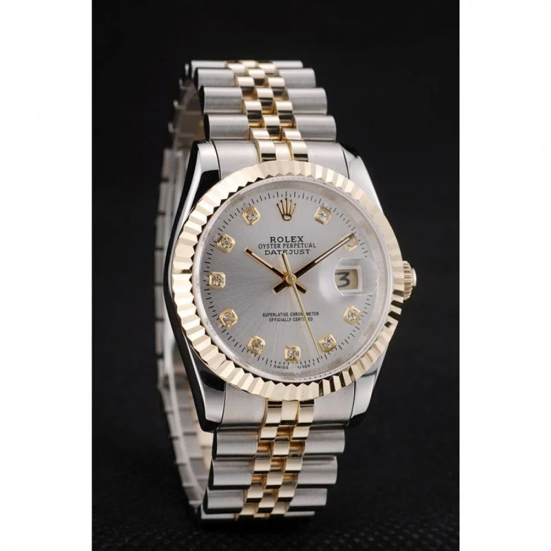 Superclone Rolex Datejust 36mm White Dial SRL10 - gallery