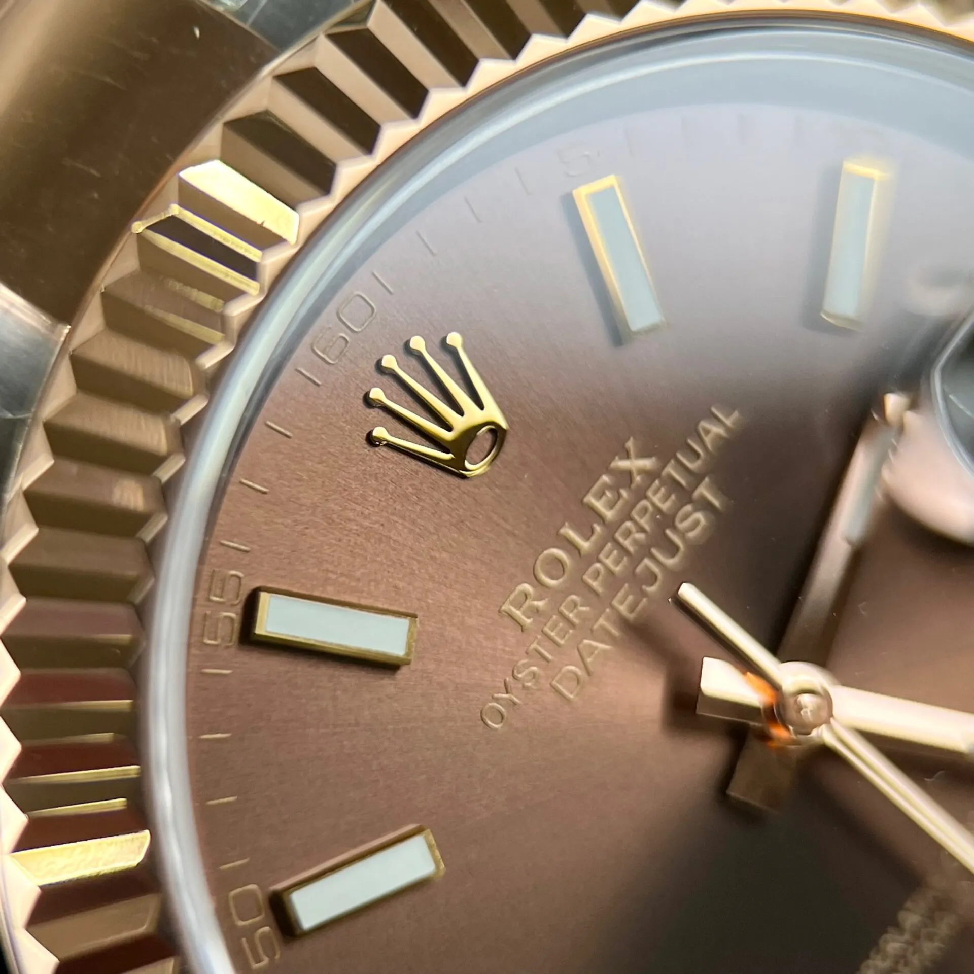 Superclone Rolex Datejust 41 mm Chocolate Dial 126331 Oyster - gallery