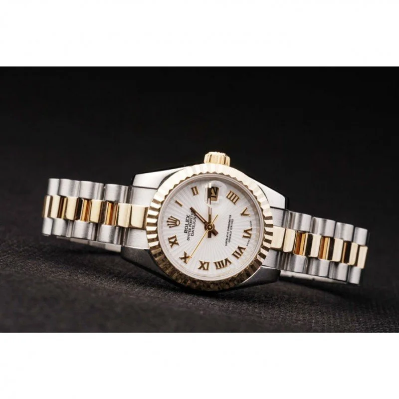Superclone Rolex Datejust 26mm White Dial SRL104 - gallery