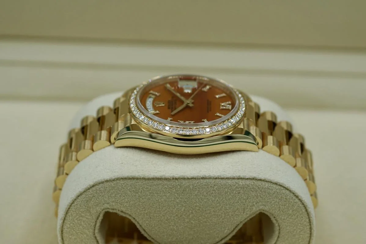 Superclone Rolex Day-Date 36 mm Carnelian Dial 128348RBR - gallery