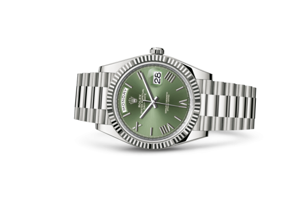Rolex Day-Date 40 Oyster 40 mm white gold 228239 - gallery