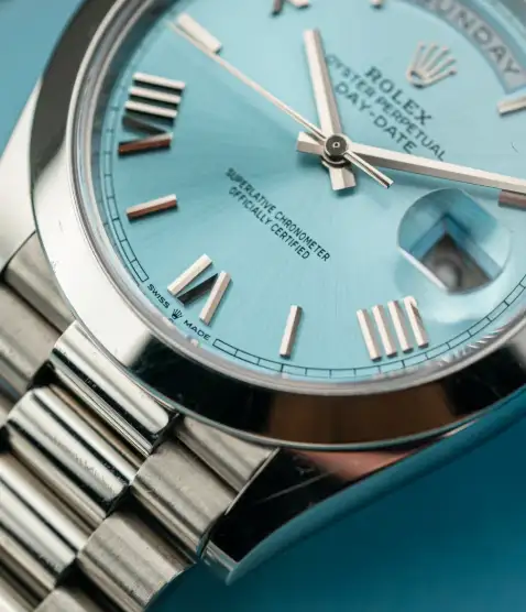 Rolex Day-Date 228396 Men’s 40mm Silver-tone Automatic - gallery