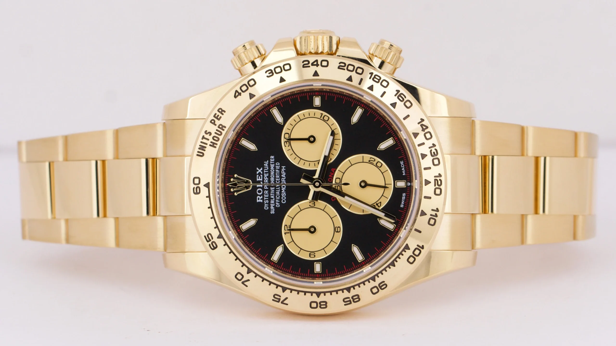 Superclone Rolex Daytona 40 mm Intense black Dial 126508 - gallery
