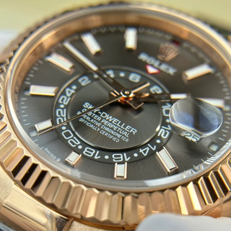Superclone Rolex Sky-Dweller 42 mm Slate Dial 336235 - gallery