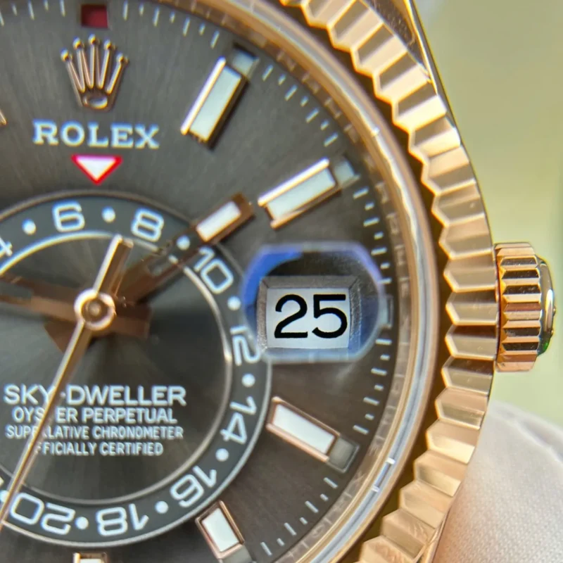 Superclone Rolex Sky-Dweller 42 mm Slate Dial 336235 - gallery