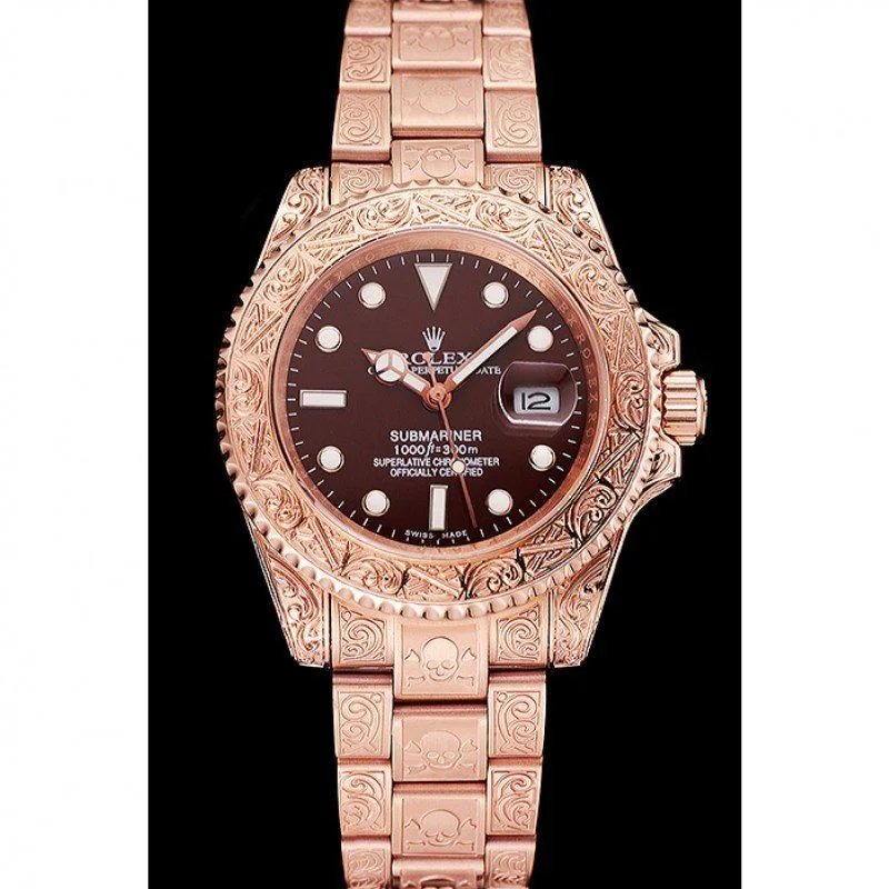 Superclone Rolex Submariner 41mm Brown Dial 1454087 - gallery