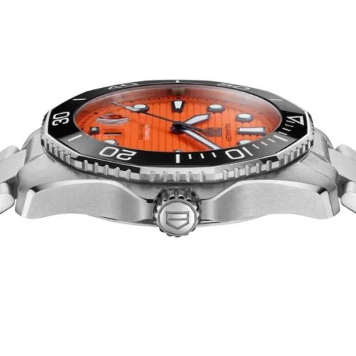 TAG Heuer Aquaracer Men Automatic Orange Stainless Steel Watch WBP201F.BA0632 - gallery