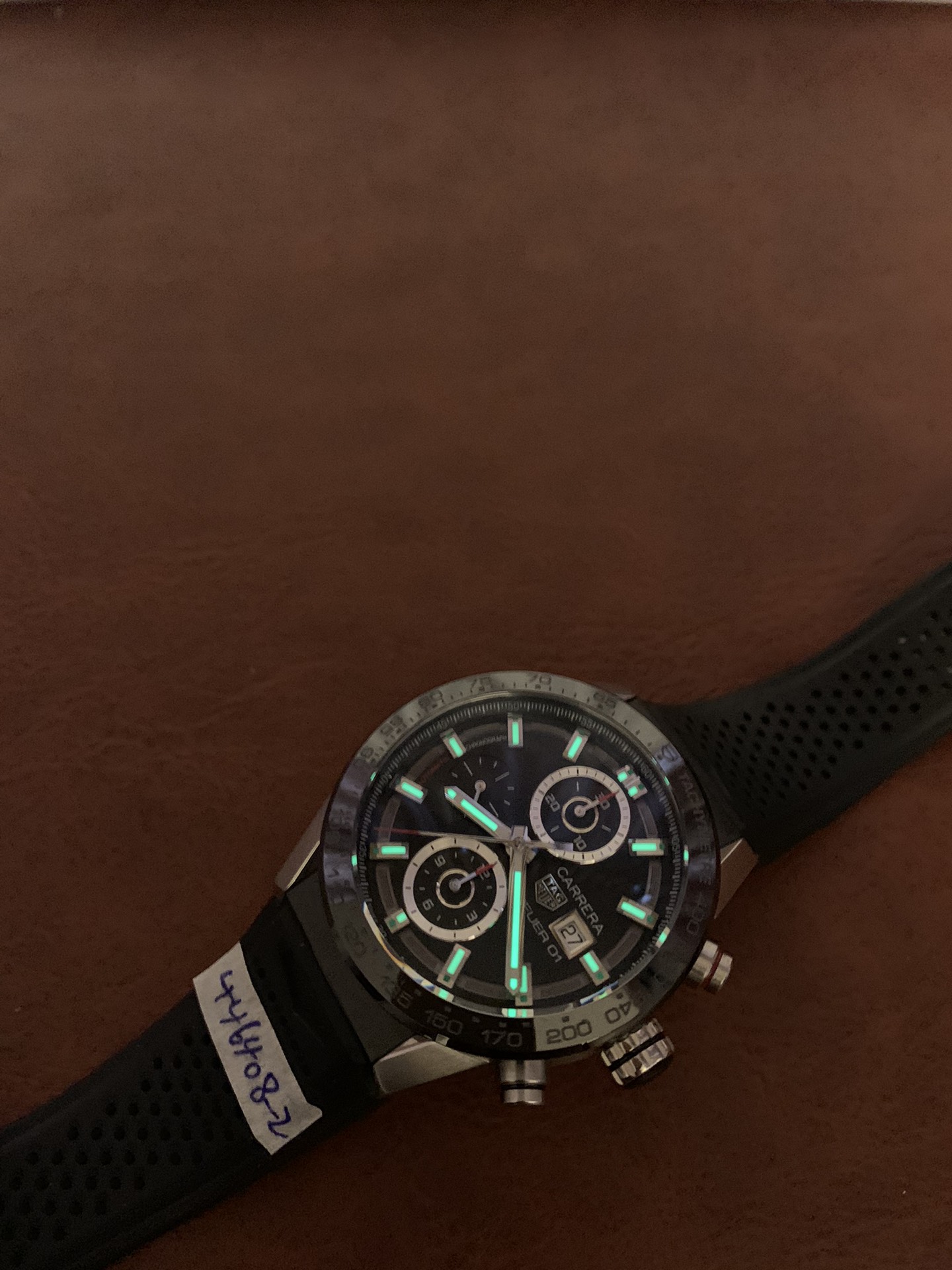 Tag Heuer Carrera Calibre Heuer 01 43mm CAR201Z.FT6046 - view 3
