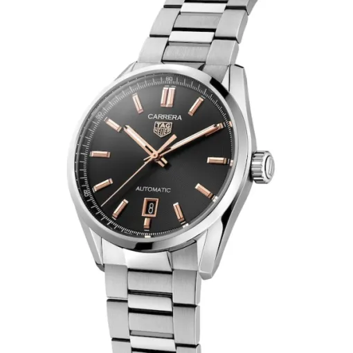 TAG Heuer Carrera Men Automatic Black Stainless Steel Watch WBN2113.BA0639 - gallery