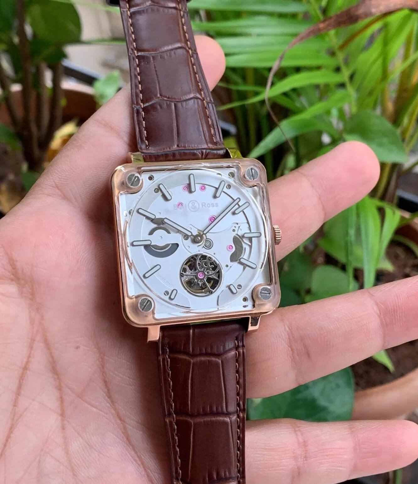 Bell & Ross BR-X2 Tourbillon Micro Rotor Brown Dial